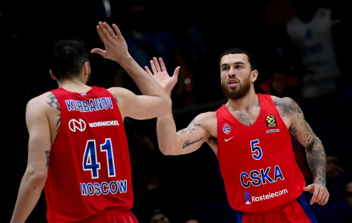 Убыток баскетбольного ЦСКА вырос на 80% в 2021 году
