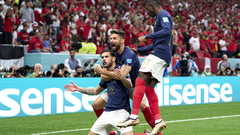 Франция вышла в финал ЧМ-2022